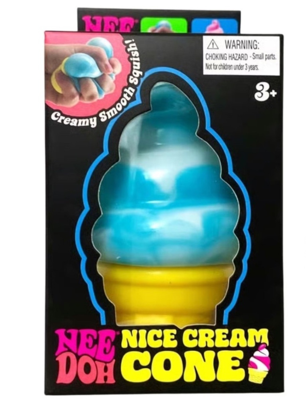 Schylling Needoh Nice Cream Cone Blue  NWT